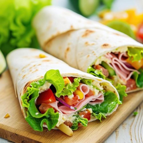 Turkey and Avocado Wrap: A Quick and Healthy Meal